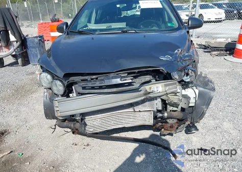 2015 Chevrolet Sonic Ltz Auto из США, поврежденный, VIN 1G1JE6SB7F4201542